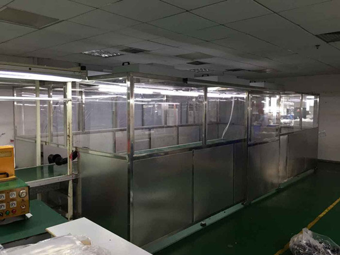 可拓展?jié)崈襞镉址Q為連體凈化棚或者可連接無塵棚，層流工作棚