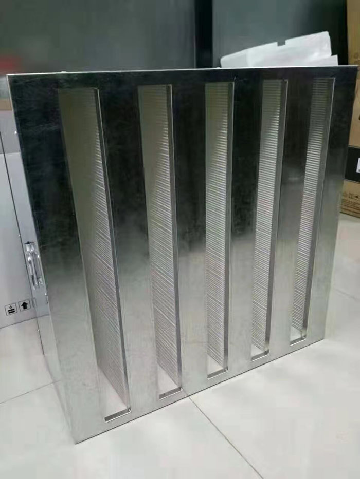 V型高效空氣過濾器又稱W型高效過濾器，箱式高效過濾器，W型V型組合式高效過濾器